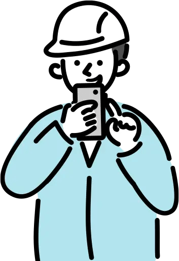 MONiPLATで点検が楽になる現場点検者